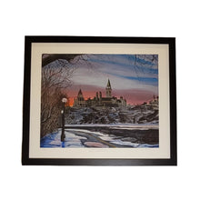 Load image into Gallery viewer, Framed giclée print (Current through Ottawa) | Oeuvre giclée encadrée (Courant en passage)