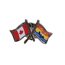 Load image into Gallery viewer, Pin (Crossed flags) | Épinglette (Drapeaux croisés)