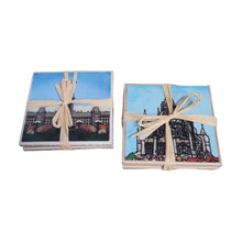 Load image into Gallery viewer, Coasters (Ceramic. Set of 2) | Sous-verres (Céramique. Ensemble de 2)