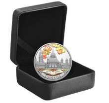 Load image into Gallery viewer, 20$ fine silver coin (Library of Parliament) | Pièce de 20$ en argent fin (Bibliothèque du Parlement)