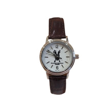 Load image into Gallery viewer, Leather watch (Brown) | Montre en cuir brun