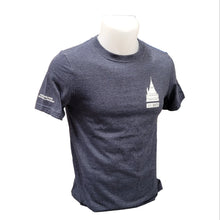 Charger l'image dans la galerie, T-shirt (Régulier. Bibliothèque du Parlement. Brûme marine) | T-shirt (Regular. Library of Parliament. Navy haze)