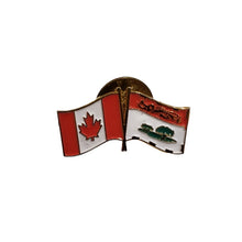 Load image into Gallery viewer, Pin (Crossed flags) | Épinglette (Drapeaux croisés)