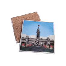 Load image into Gallery viewer, Coasters (Ceramic. Set of 2) | Sous-verres (Céramique. Ensemble de 2)
