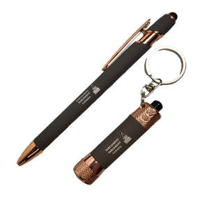 Pen and flashlight set | Coffret stylo et lampe de poche