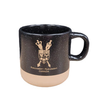 Load image into Gallery viewer, Ceramic mug (Parliamentary emblem. 2-tone) | Tasse en céramique (Emblème du Parlement. 2 tons)
