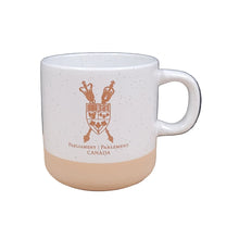 Load image into Gallery viewer, Ceramic mug (Parliamentary emblem. 2-tone) | Tasse en céramique (Emblème du Parlement. 2 tons)
