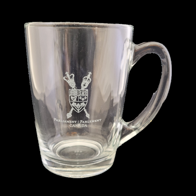 Glass mug (11 oz) | Tasse en verre (11 oz)