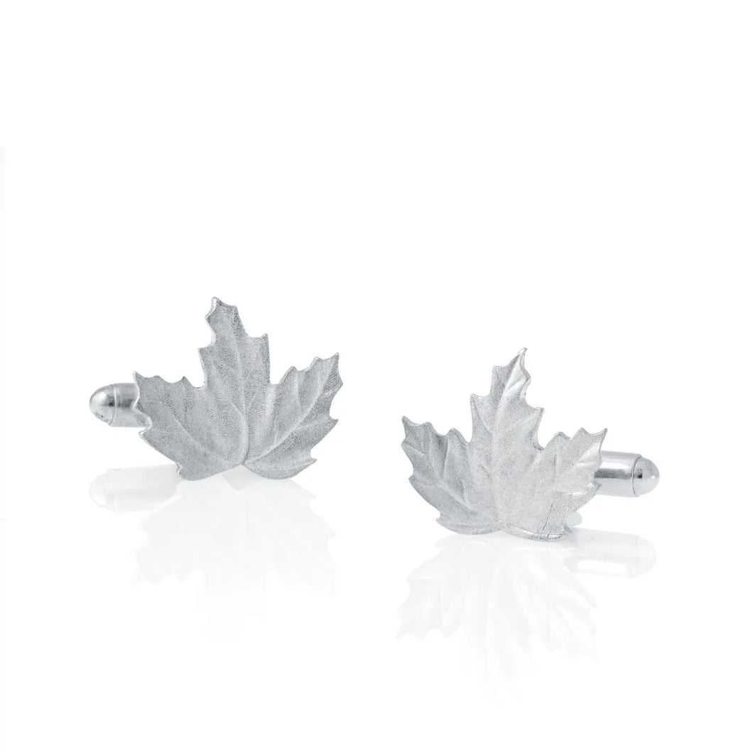 Cufflinks (Maple leaf) | Boutons de manchette (Feuille d'érable)