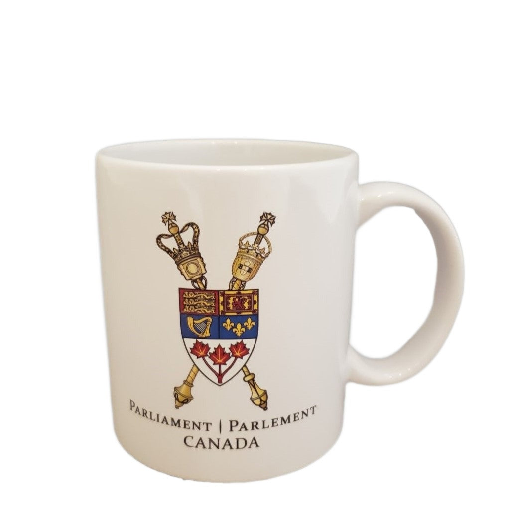 Ceramic mug (Parliamentary emblem) | Tasse en céramique (Emblème du Parlement)