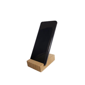 Bamboo cell phone holder | Support à cellulaire en bambou