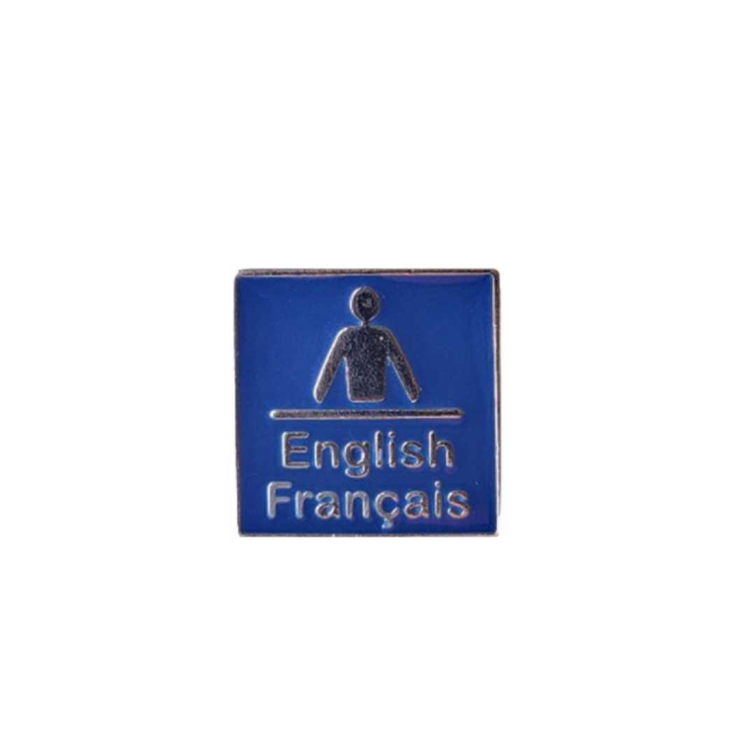 Épinglette (English-Français) | Pin (English-Français)